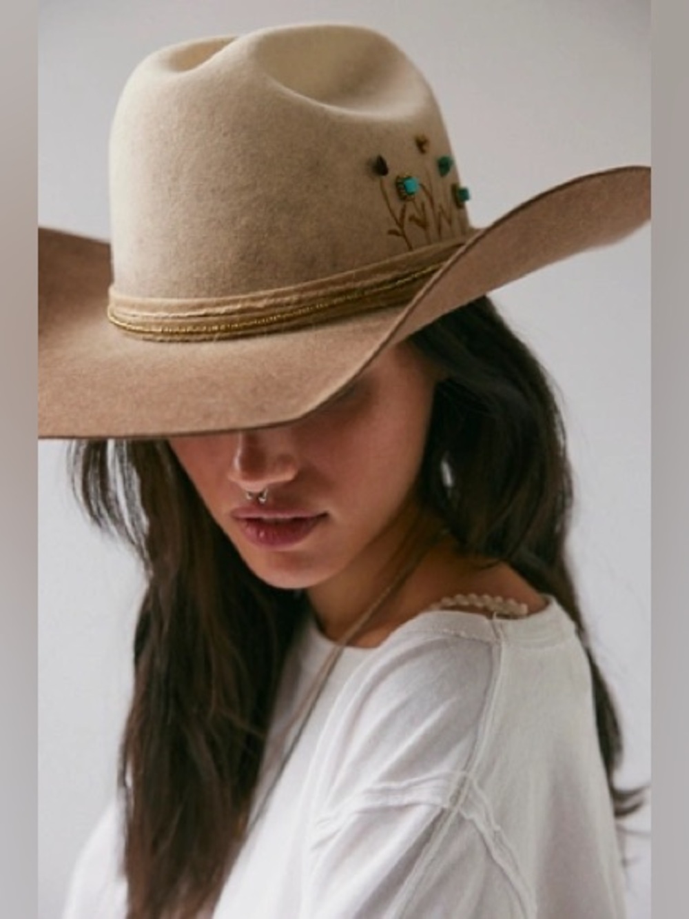 Free People Cassidy Stone Wool Hat
